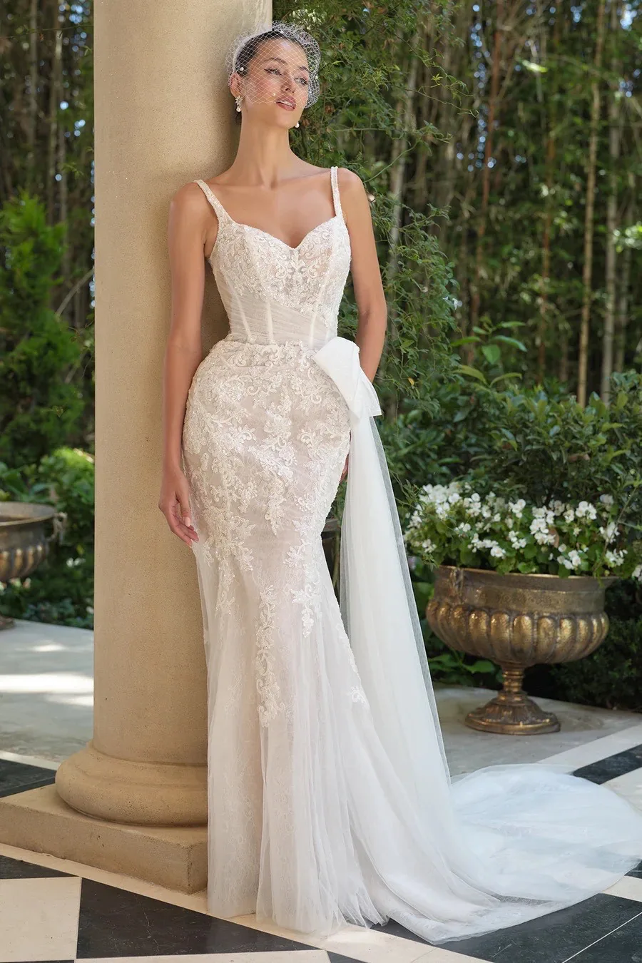 VESTIDO DE NOVIA CORTE SIRENA WL068, vista 2