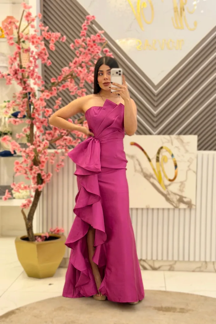 VESTIDO FIUSHA STRAPLE