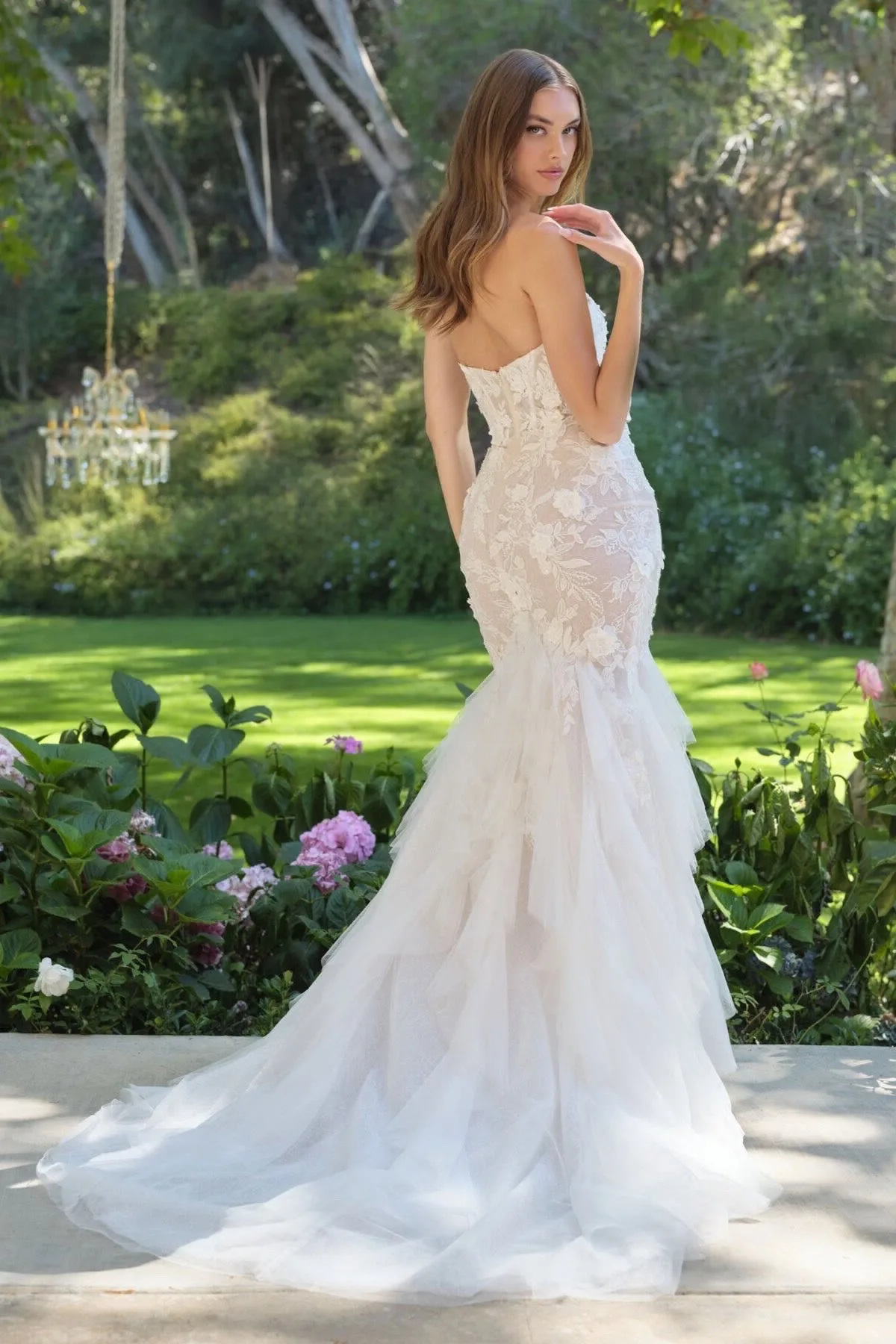 VESTIDO DE NOVIA CORTE SIRENA MODwl32, vista 2