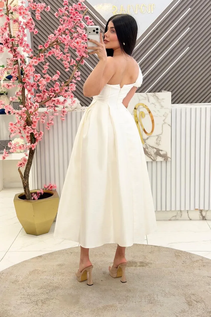 VESTIDO MIDI CORTE A, vista 2