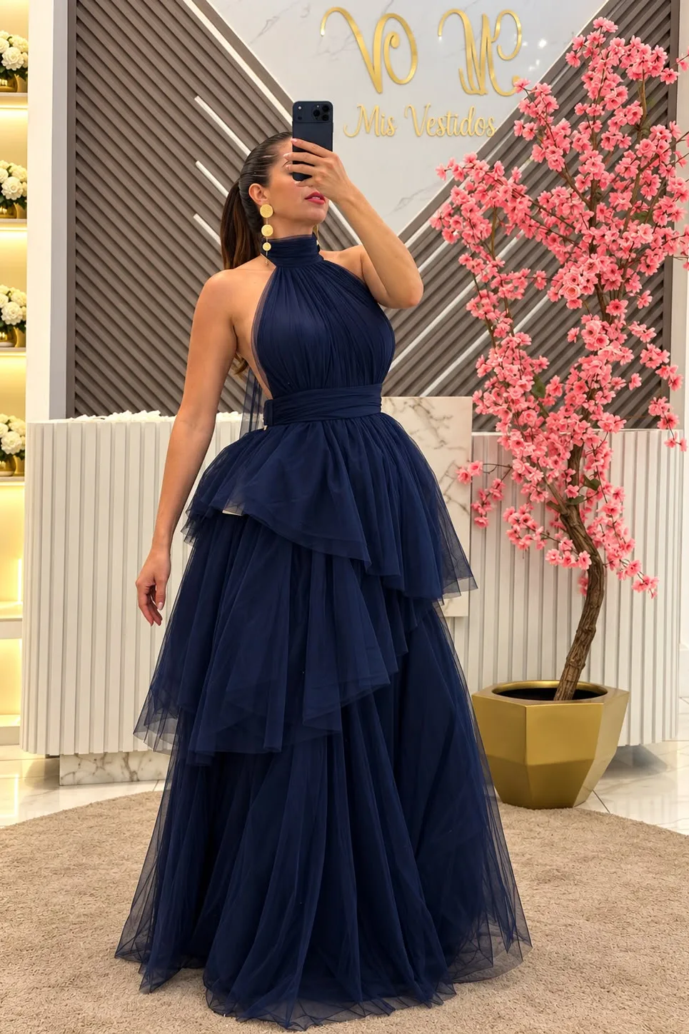 Vestido submarino en Halter de Tool