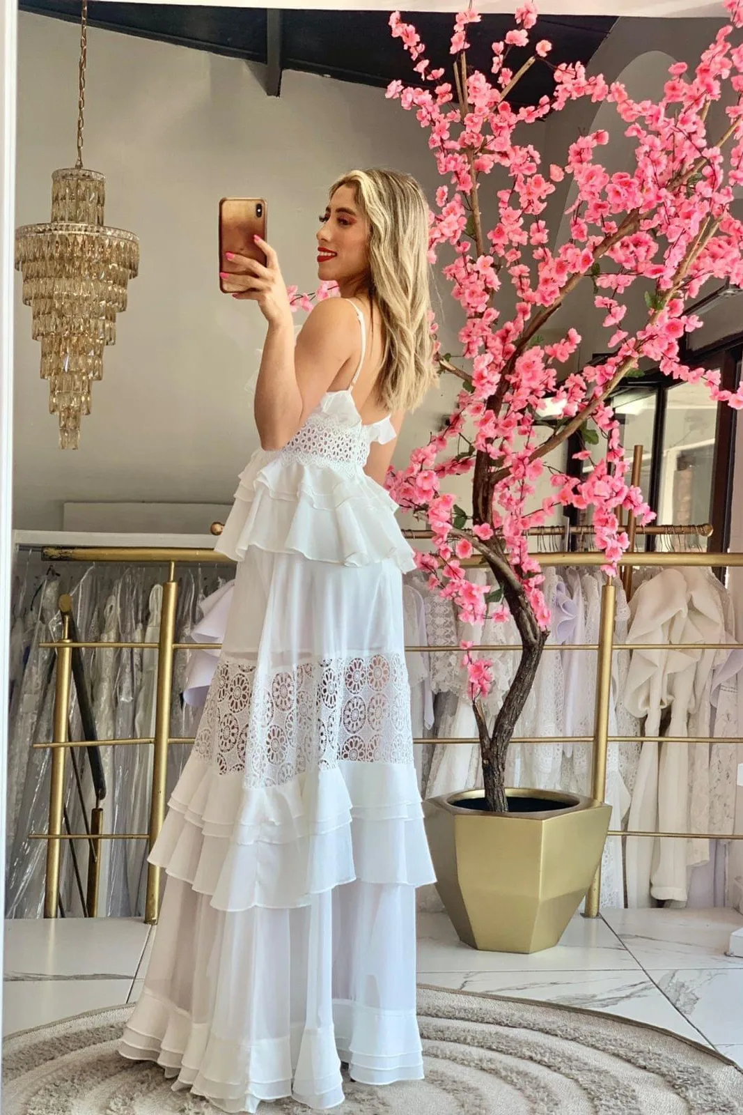 VESTIDO MAXY BLANCO, vista 2
