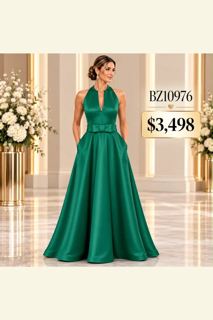 VESTIDO GALA ESMERALDA BZ10976
