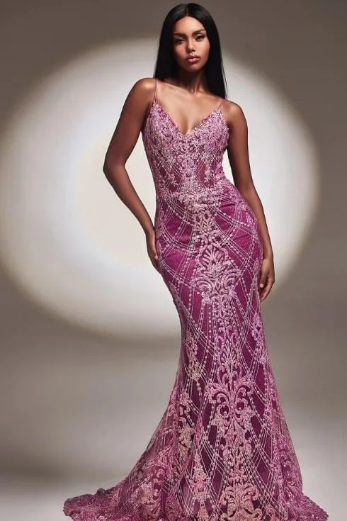 VESTIDO FIESTA MAGENTA