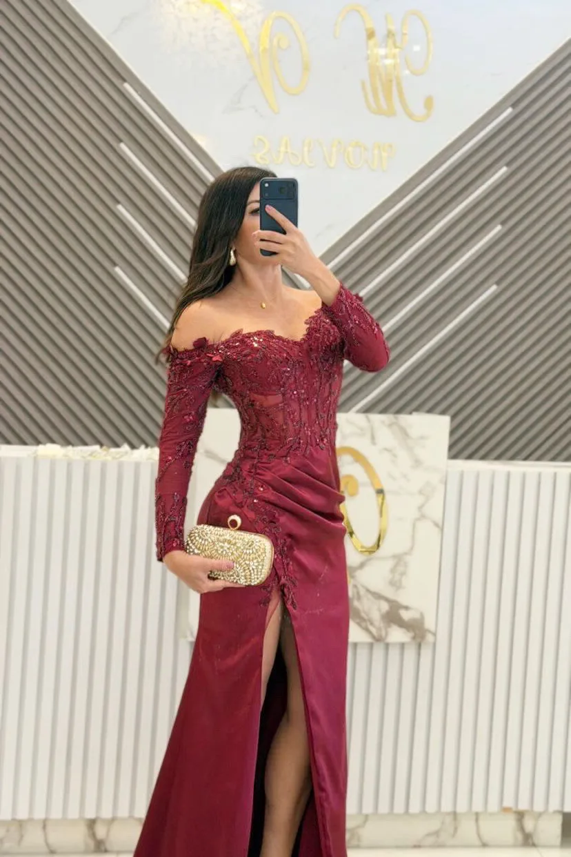 VESTIDO TINTO CON MANGAS, vista 2