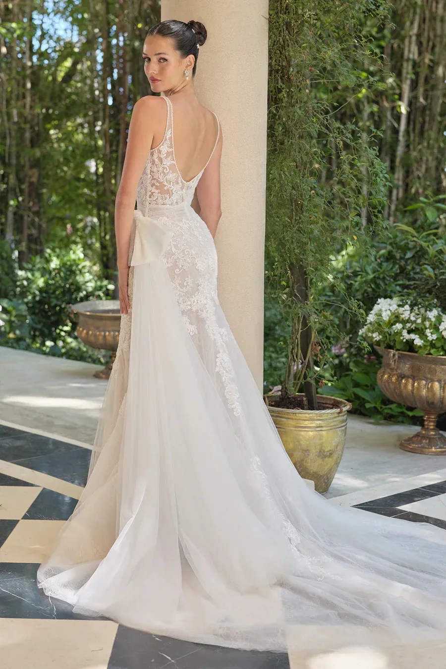 VESTIDO DE NOVIA CORTE SIRENA WL068, vista 3