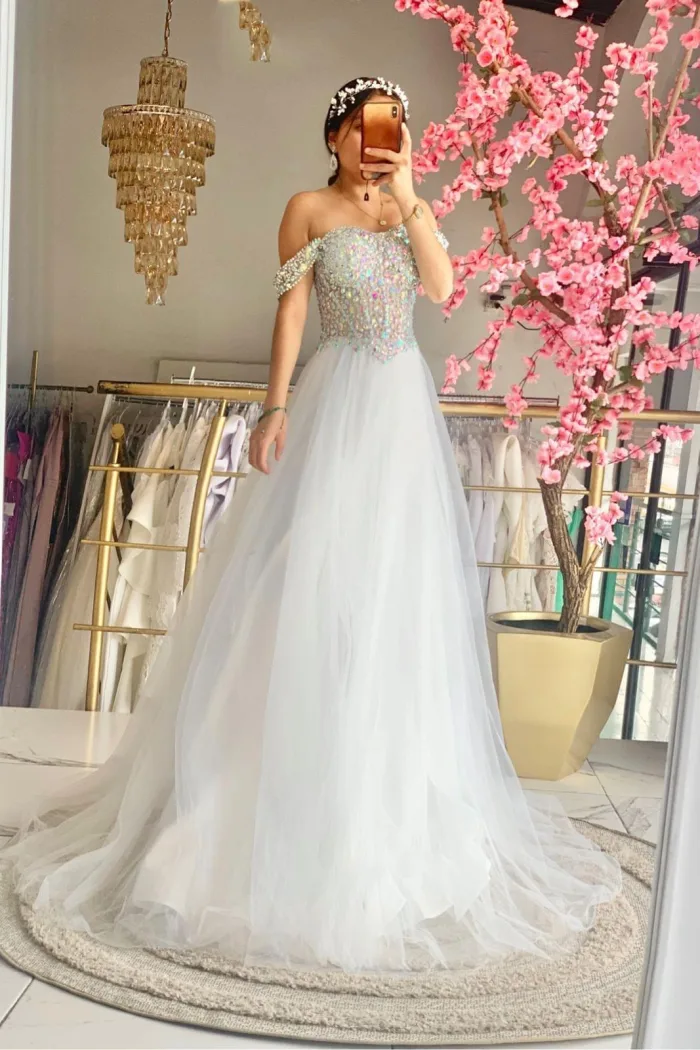 VESTIDO NOVIA PIEDRAS