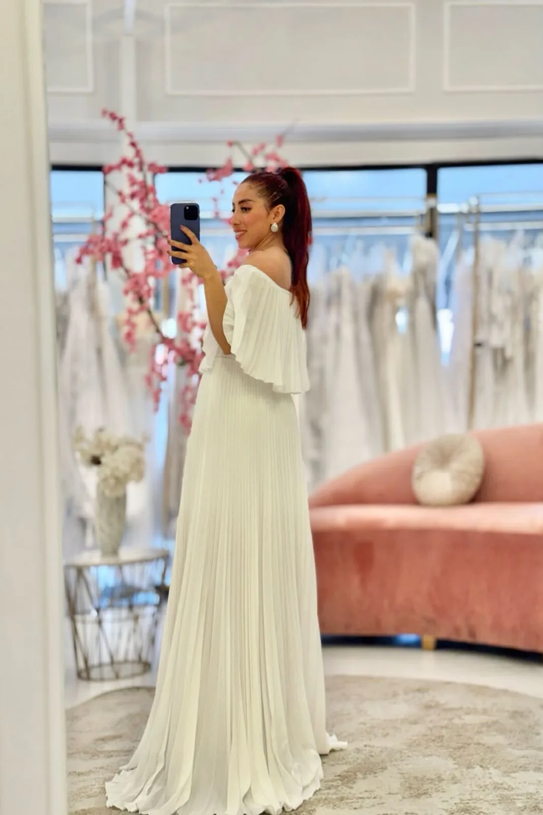 VESTIDO MAXY BLANCO PLIZADO CAMPESINO, vista 2