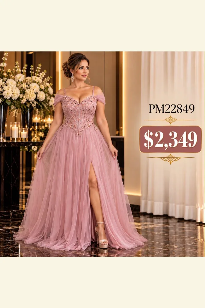 VESTIDO ROSA PM22846
