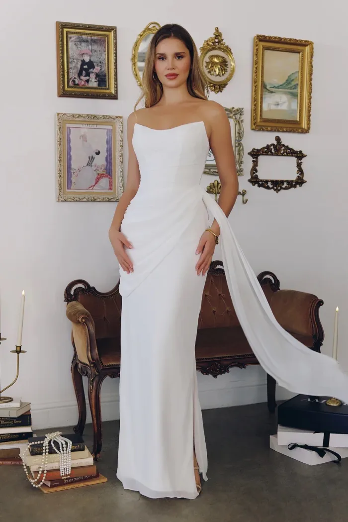 VESTIDO DE NOVIA LISO