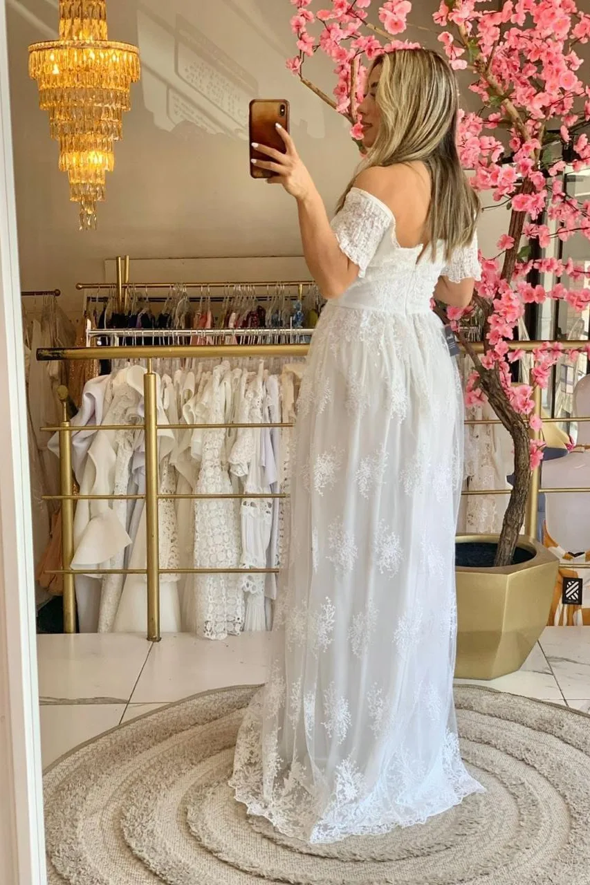 VESTIDO MAXY BLANCO, vista 2
