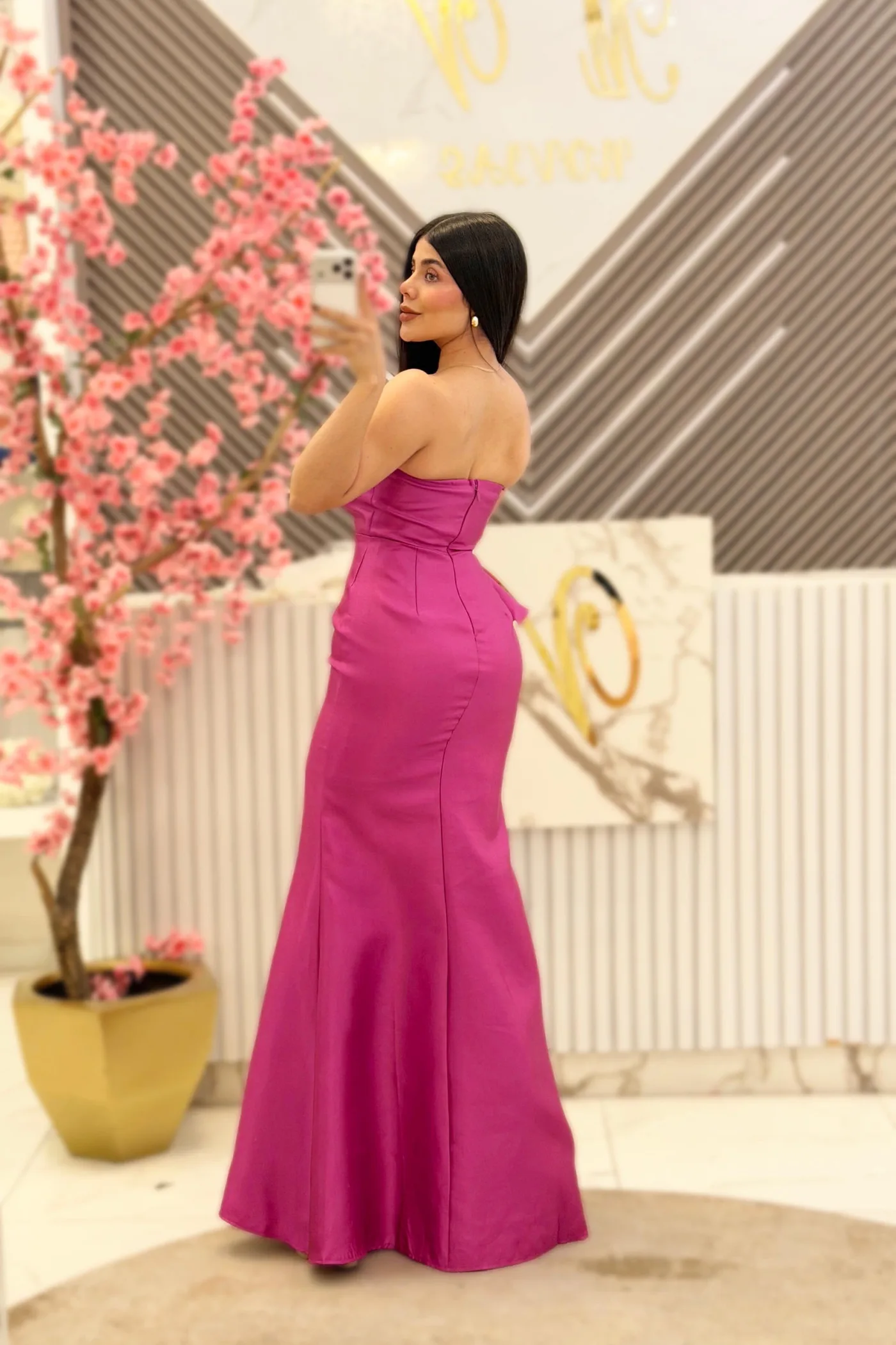 VESTIDO FIUSHA STRAPLE, vista 2