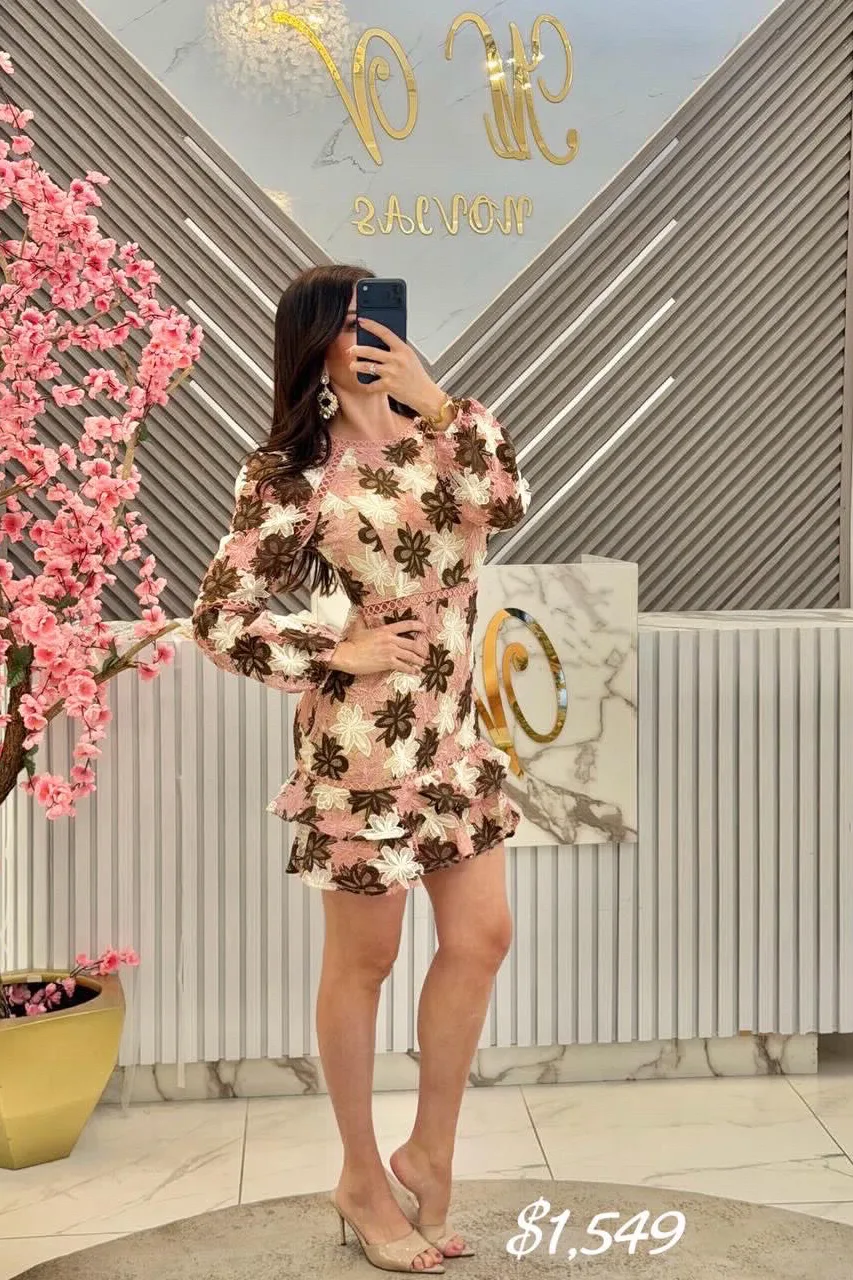 VESTIDO CASUAL CON MANGAS