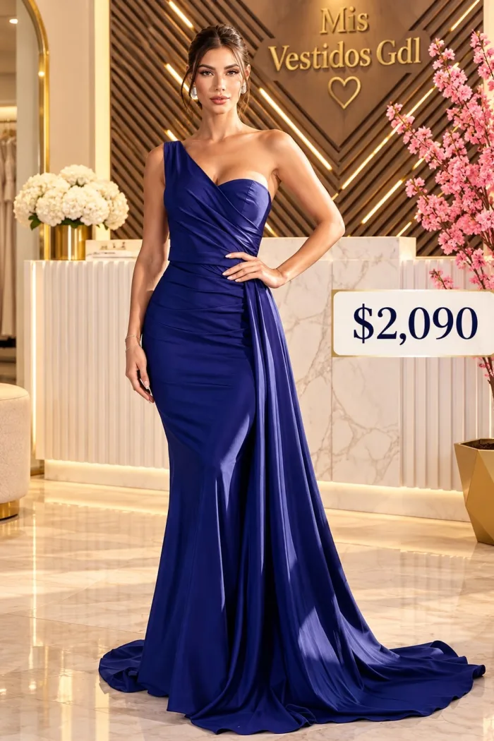 VESTIDO ASIMETRICO