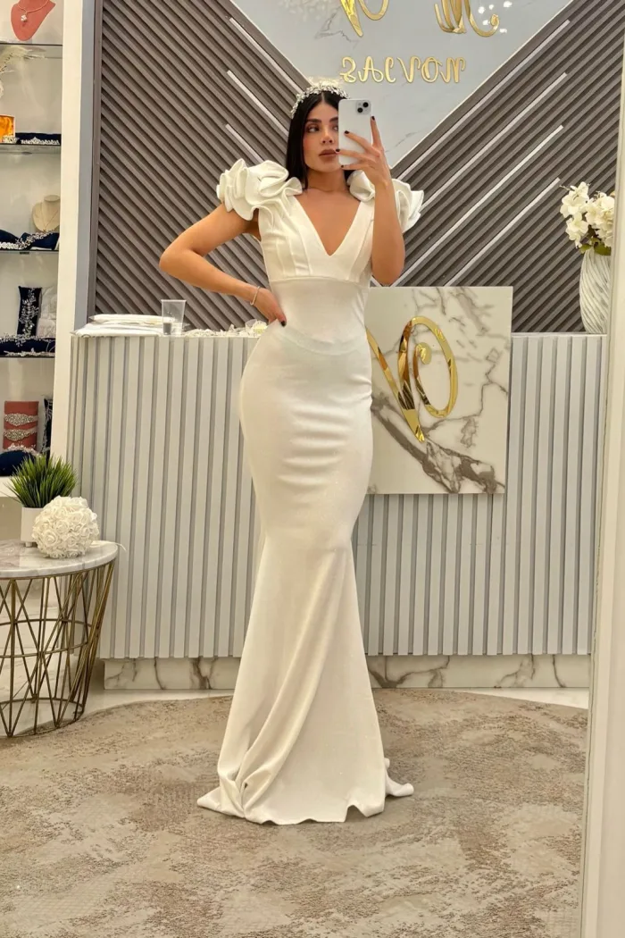 Vestidos sirena,pegado al cuerpo para Novia