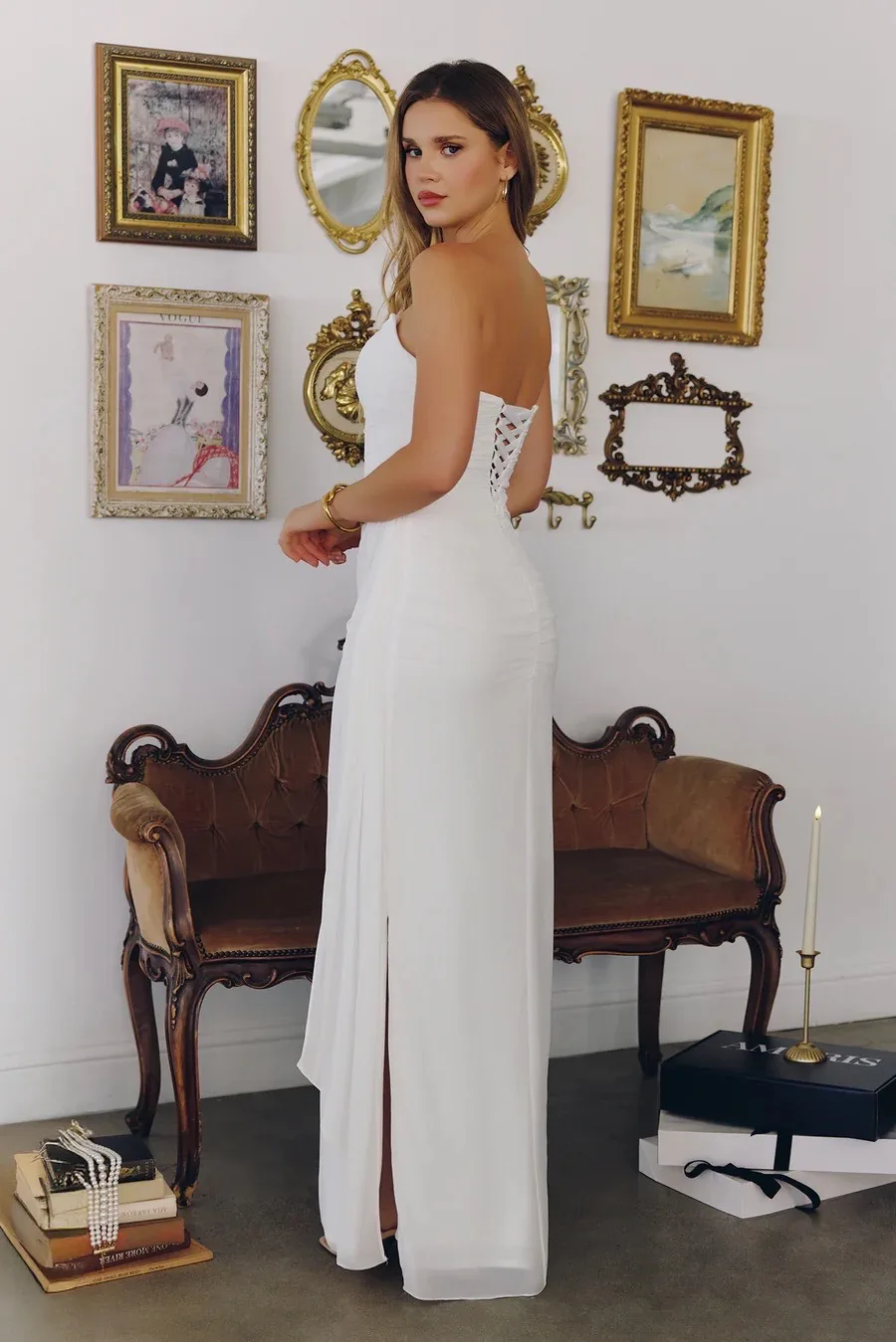 VESTIDO DE NOVIA LISO, vista 2