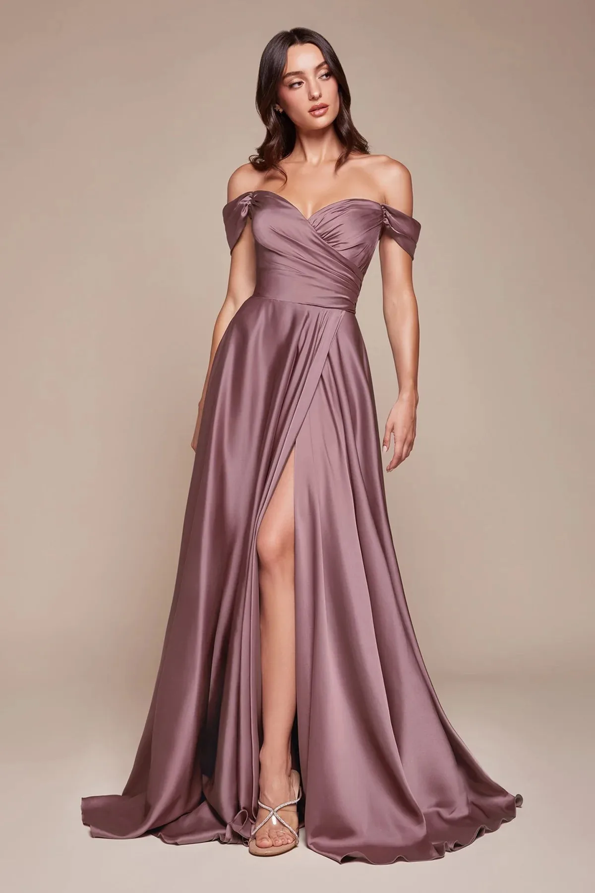 VESTIDO CORTE CAMPECINO ENGLISH VIOLET 7493
