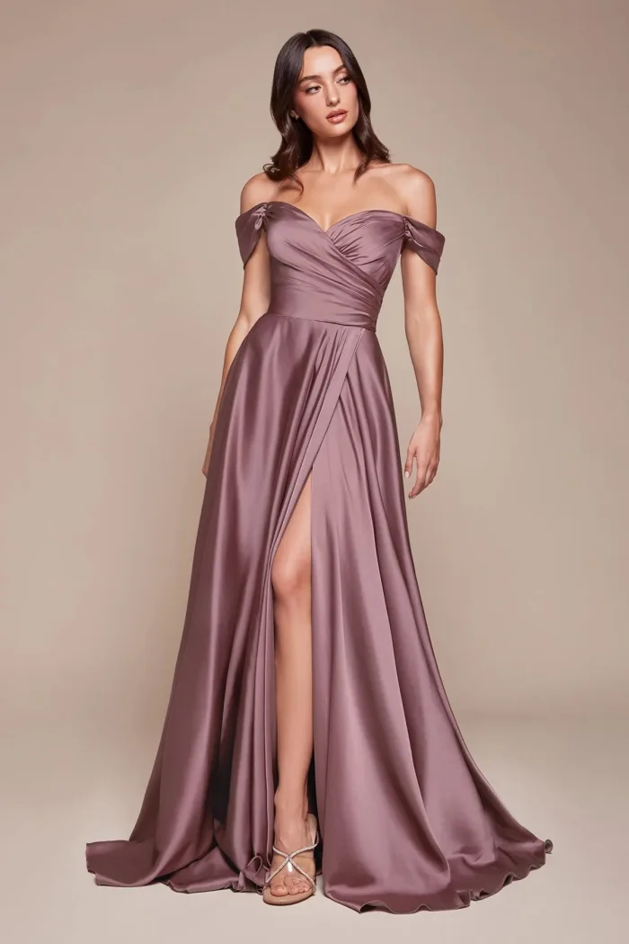 VESTIDO CORTE CAMPECINO ENGLISH VIOLET 7493
